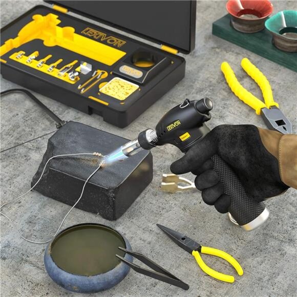 Butane Torch Multi-Function Kit | Premium Self-Igniting Soldering Station - Picture 6 of 7